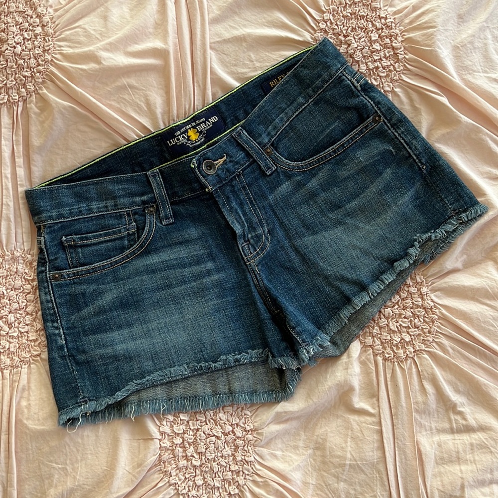LUCKY BRAND RILEY JEAN SHORTS